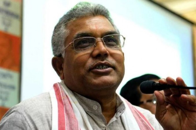 Dilip Ghosh on Mamata's murder statement, 'Trying to get votes through sympathy'