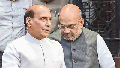 Amit Shah and Rajnath Singh pays tribute to martyrs of Parliament attack