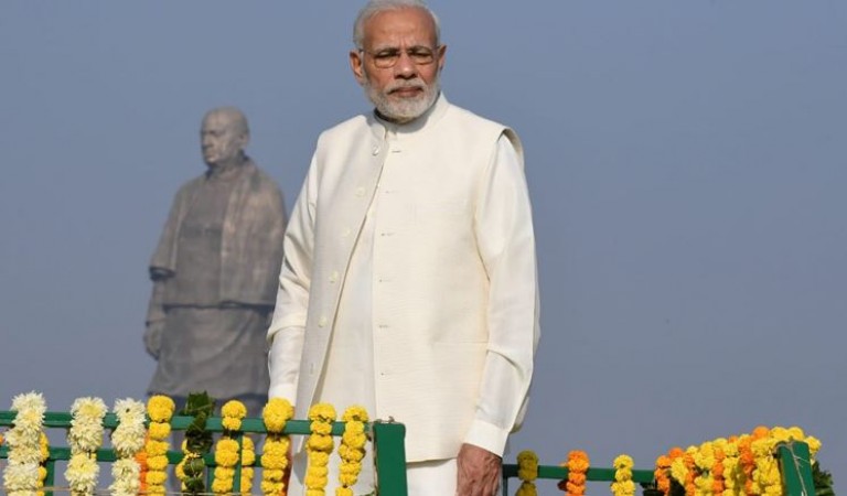 PM Modi pays tribute to Sardar Patel on his death anniversary