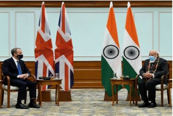 PM Modi meets Britain's foreign minister Dominic Raab, discusses these important issues