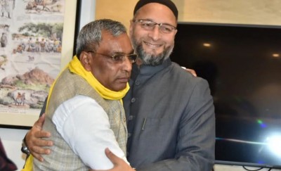 Owaisi on Mission UP, met Rajbhar and praised Shivpal
