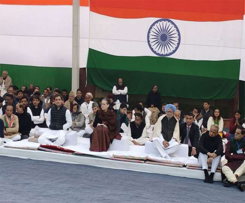 Congress to Take Out 'Save Constitution-Save India' Flag Marches Across Country on Foundation Day