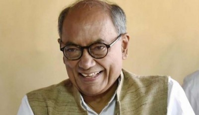 Seeing the trends of Karnataka, Digvijay Singh was happy, said - 'Absolute majority will be given in MP'