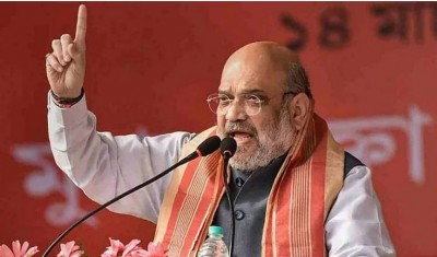 'Pressing the lotus button in such a way that azam khan in jail gets a jolt...', amit shah thunders in UP