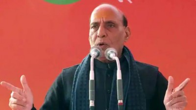 When Indian soldiers were fighting Chinese soldiers, Rahul Gandhi was meeting Chinese ambassador- Rajnath Singh