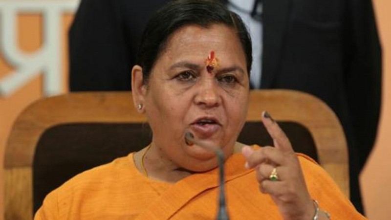 Former CM Uma Bharti asks Owaisi to help her in the construction of Ram Temple