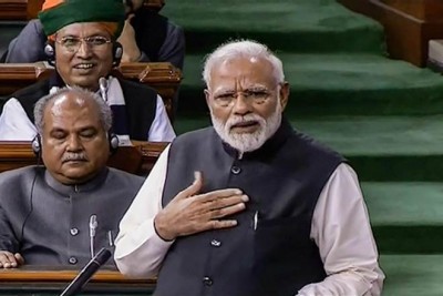 Modi will reply to President's address in Lok Sabha today