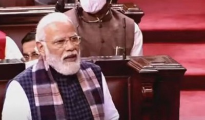 'If there was no Congress, how would India be...', PM Modi took a jibe in Rajya Sabha