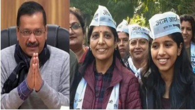 Kejriwal's wife Sunita to do election campaign for Bhagwant Mann
