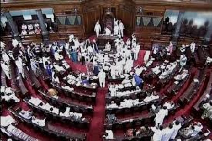BJP instructs all its MPs to present in Rajya Sabha today
