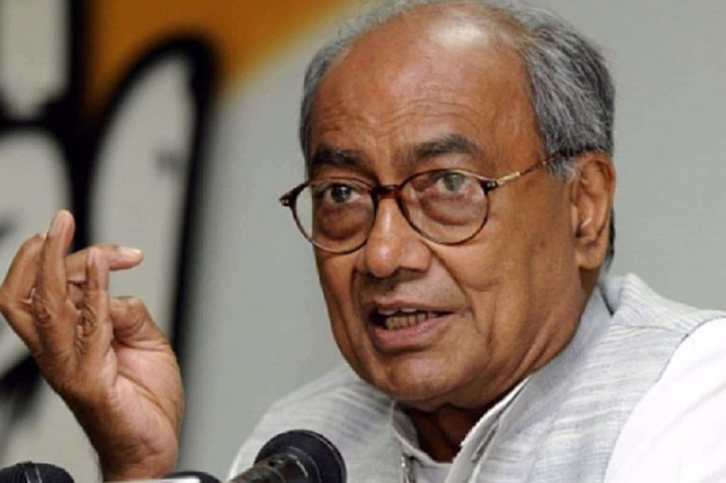 Digvijay Singh raised questions on EVM amid Delhi election results, said this on Twitter