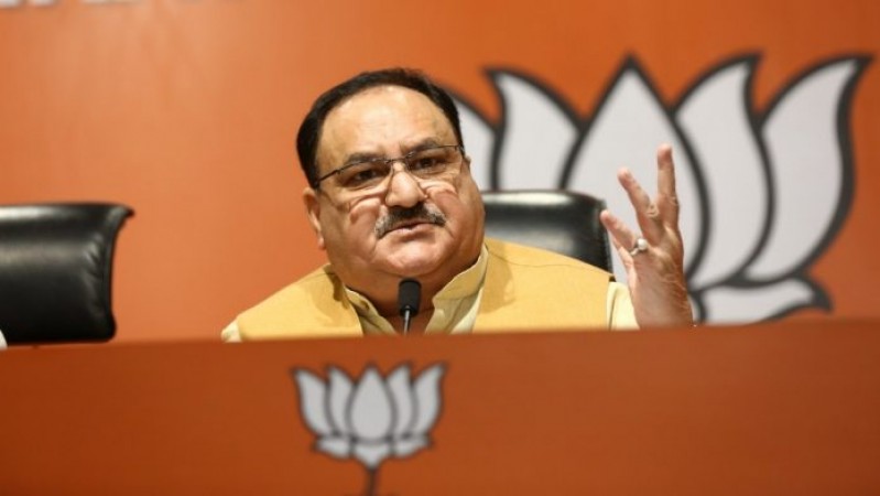 JP Nadda gives workers Sanjeevani after defeat in Delhi assembly elections
