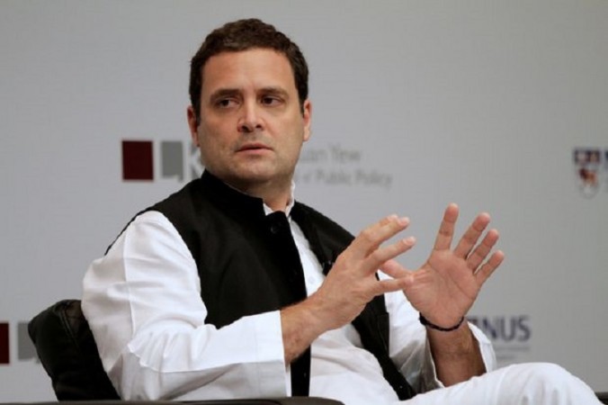 Rahul Gandhi does not consider Jammu and Kashmir a part of India, depicted it as part of Pakistan