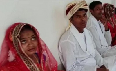 Police organize marriage ceremony of 15 surrendered Naxals