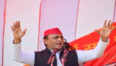 'The heat of those who take out the heat is coming out..', Akhilesh Yadav took a jibe at the BJP