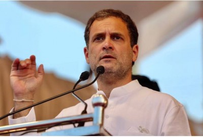 Rahul Gandhi targets PM Modi over falling Puducherry government