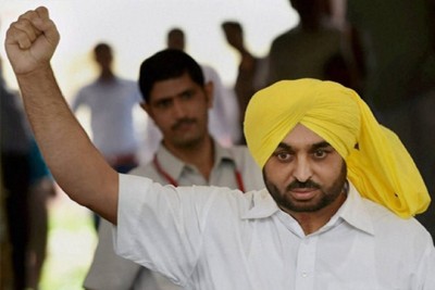 AAP MP Bhagwant Maan comments on CM Amarinder's personal life