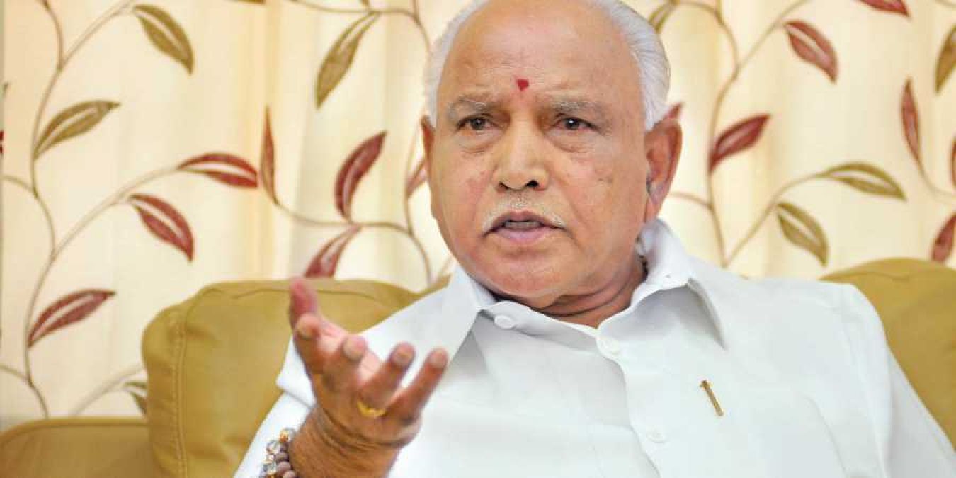 CM BS Yeddyurappa's convoy met with an accident, 2 people injured