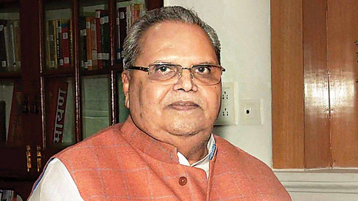 'I lied...', for what statement did former Governor Satya Pal Malik say this?