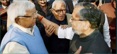 Sushil Modi accuses Lalu Yadav, says 'Doing manipulative politics by phone'