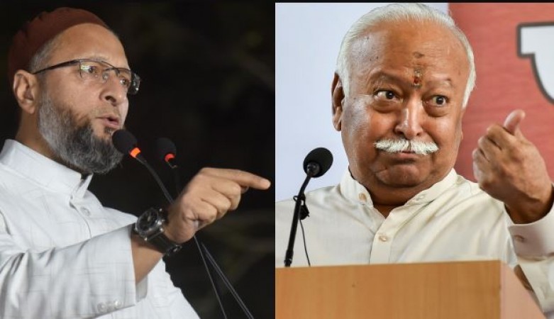 Asaduddin Owaisi lashes out at Mohan Bhagwat, know why?