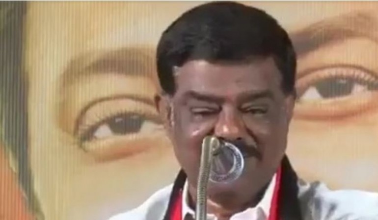 DMK leader Shivaji Krishnamoorthy suspended for threatening to kill Governor