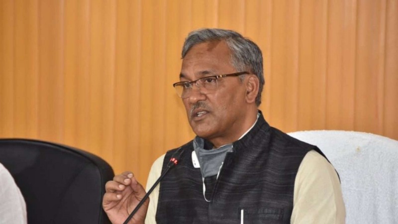 CM Rawat's surprise inspection at Garhwal Commissioner Camp Office
