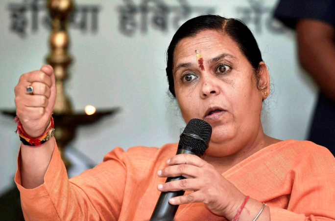 Uma Bharti gets angry over MP's liquor policy, made this big announcement