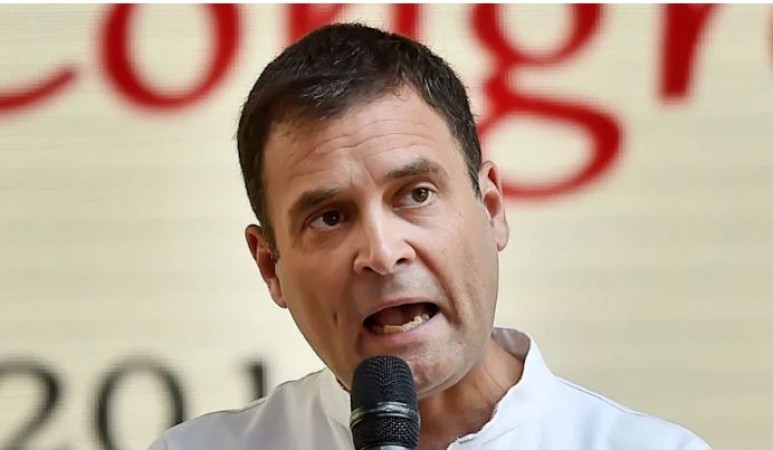 Rahul Gandhi: 'Modi govt good days promise become heavy on countryman..'