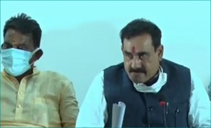 Narottam Mishra lashes out at Kamal Nath, says he should 'take care of his health'