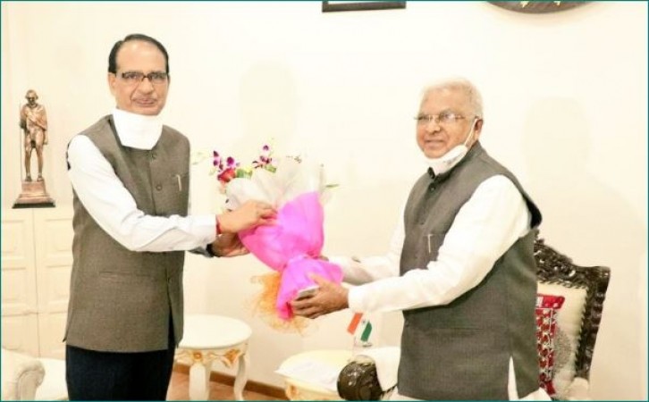 CM Shivraj Singh Chouhan meets Governor