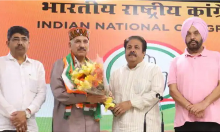 Setback for BJP in Himachal Pradesh, former state president joined Congress