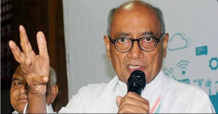 Digvijay Singh came in support of Sharad Pawar on coronavirus and Ayodhya