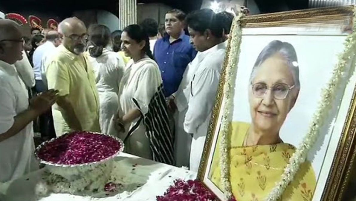 Tribute not given to Sheila Dikshit in the House, BJP slammed Congress