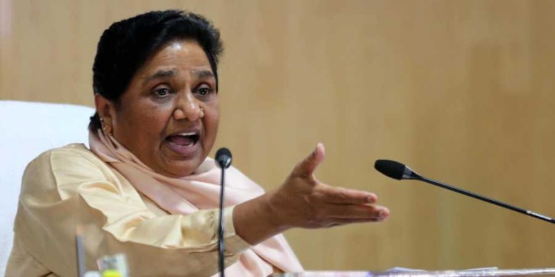 Mayawati bid on crime in UP, says 
