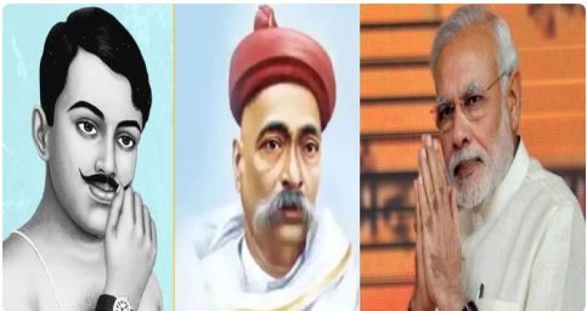 PM Modi pays tributes to great freedom fighters on their birth anniversaries