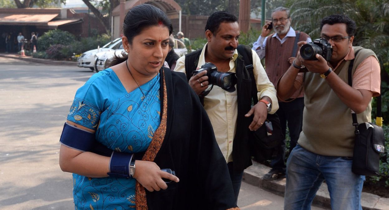 Smriti Irani slams Azam Khan, says, If such remarks were made outside the House, the police...