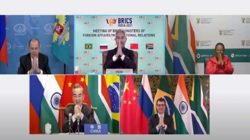 BRICS countries meeting on Corona crisis concluded with 'Namaste'