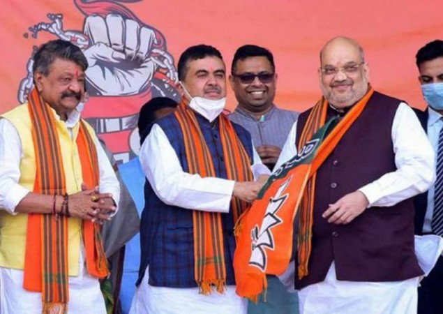 Suvendu adhikari meets Amit Shah, may also meet PM Modi