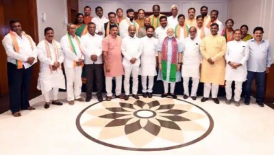 BJP prepares for Telangana polls, big meeting in Hyderabad after 18 years