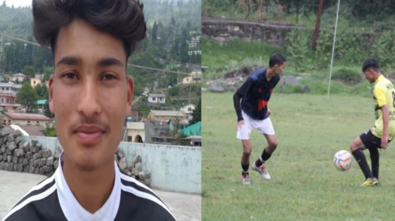 CM Dhami became a fan of 'Messi of Uttarakhand', shared the video and said this big thing