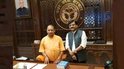 Yogi Adityanath meets Sanjay Raut, says 'he is CM later, monk first