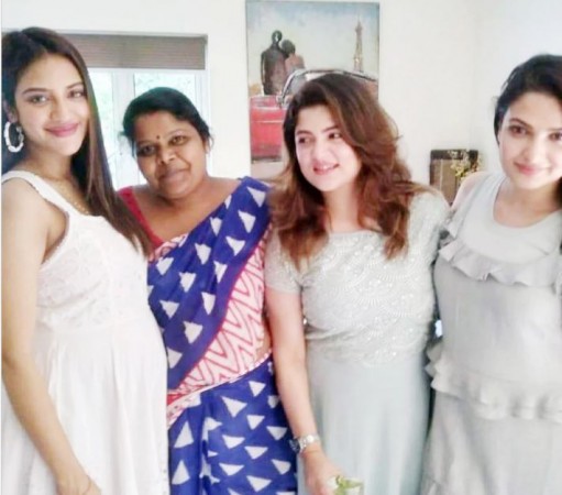 Nusrat Jahan is pregnant, the first picture surfaced while flaunting a baby bump