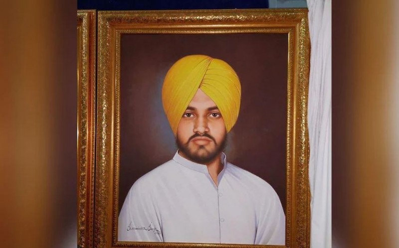 The person whose name came in the murder of Punjab CM Beant Singh, the picture of that Dilawar Singh in the Sikh Museum.