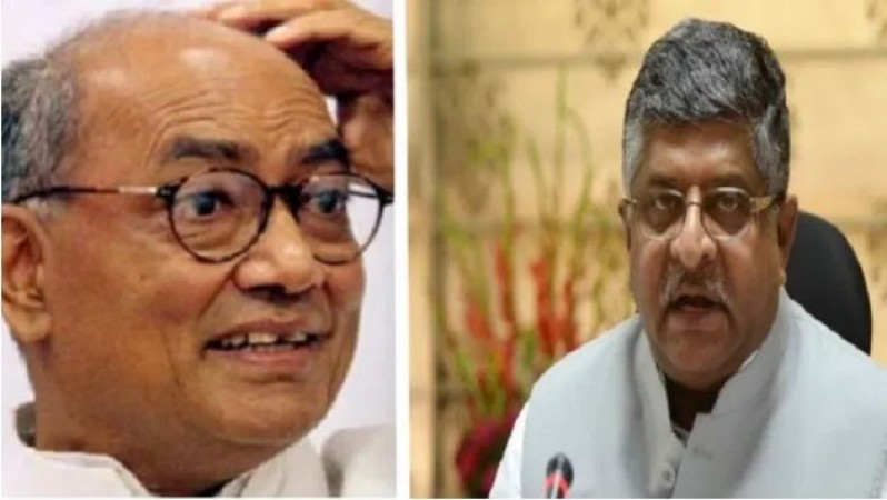 Does the Congress want to restore Section 370? Ravi Shankar questions Digvijaya's statement