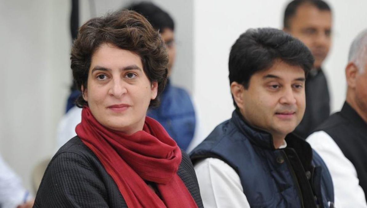 सिंधिया की बैठक में से नदारद रहे वरिष्ठ कांग्रेसी नेता, प्रियंका को मिल सकती है बड़ी जिम्मेदारी