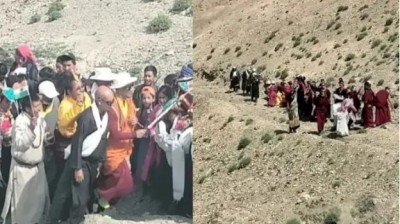 Is this Bhim-Mim unity? Dispute started between Buddhists and Muslims in Ladakh, know the whole matter