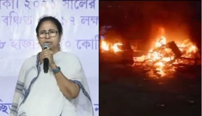 'जहाँ संगीत सुनते थे, वहां बम धामकों की आवाज़ सुनाई दे रही..', बंगाल में हिंसा को लेकर ममता सरकार पर भड़की भाजपा