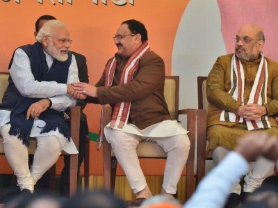 JP Nadda praises Modi government for completing 7 years of BJP government at Centre