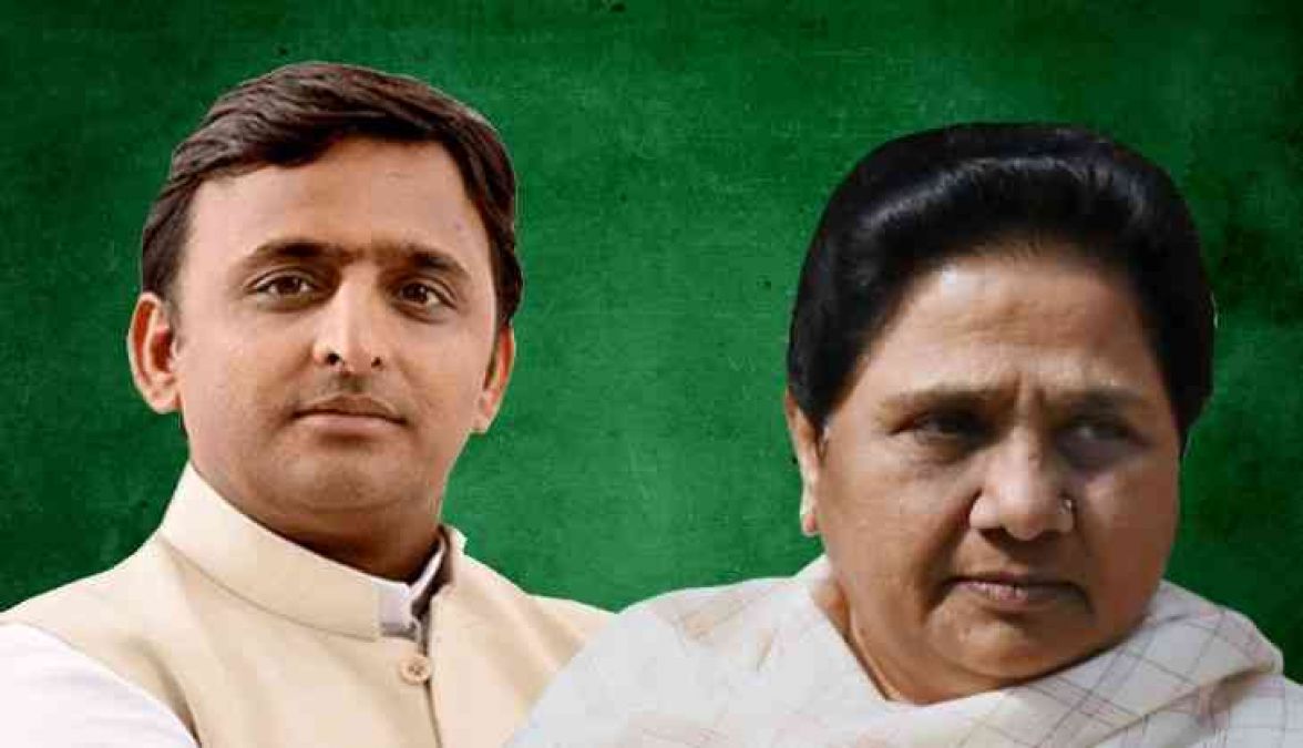 After Mayawati's announcement, the SP also broke the silence, saying, 